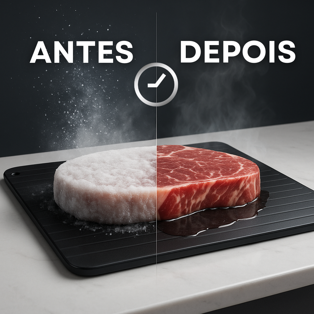 Tábua Mágica Descongeladora - Descongele Alimentos Rápido