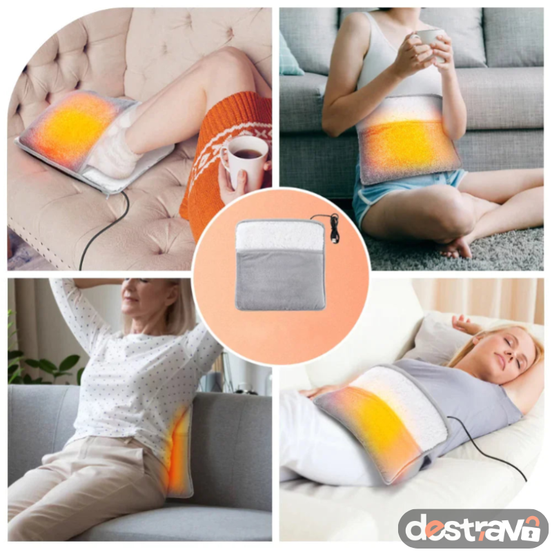 Almofada Elétrica para Aquecimento dos pés - Alívio de dor