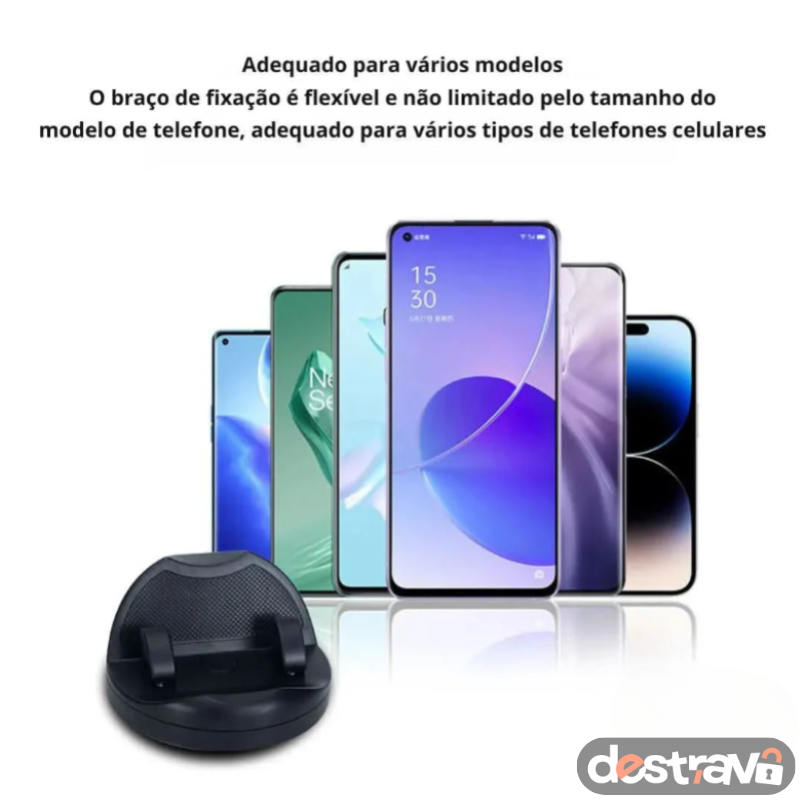 Suporte de Celular Para Carro Giratório 360°