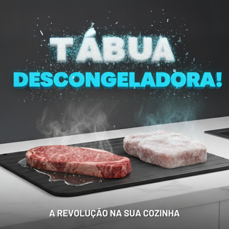 Tábua Mágica Descongeladora - Descongele Alimentos Rápido