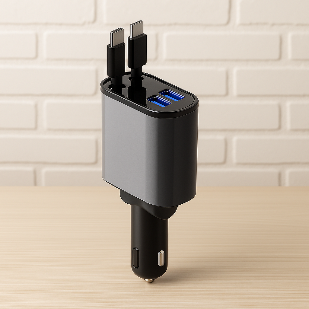 Charger Pro - Carregador 4 em 1 Automotivo