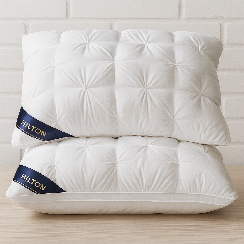 O travesseiro Hilton - conforto e qualidade!